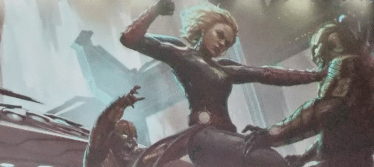SDCC 2017 | Capitã Marvel se passará nos anos 90 e terá Nick Fury; veja as artes do filme