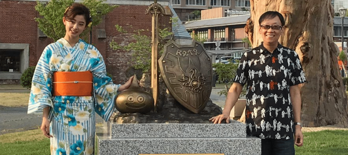 Monumento de Dragon Quest é inaugurado para comemorar os 30 anos da série