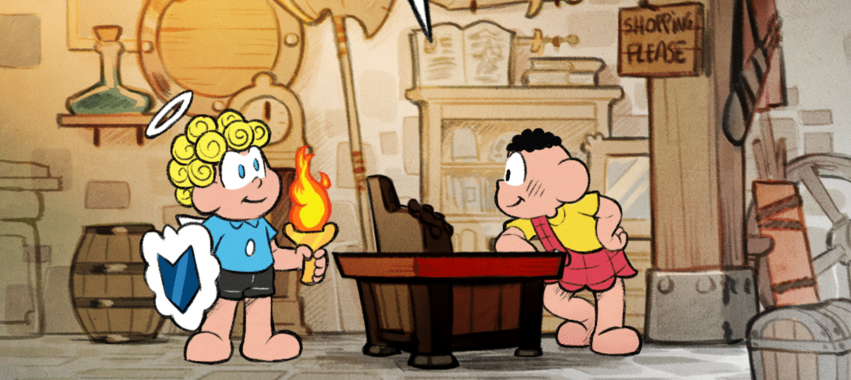 Jogo clássico da Turma da Mônica é recriado em novo Wonderboy