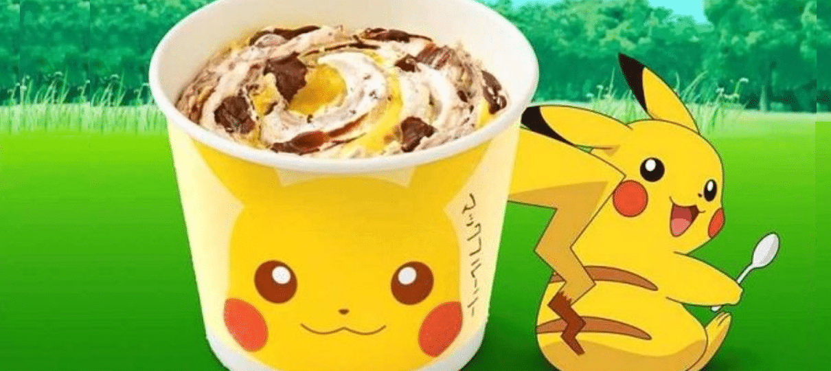 McDonald's do Japão agora oferece sorvete do Pikachu