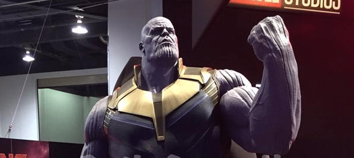 D23 2017 | Thanos é revelado em estátua gigante de Vingadores: Guerra Inifinita