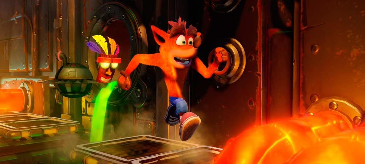 Crash Bandicoot domina listas de jogos mais vendidos da PS Store em junho