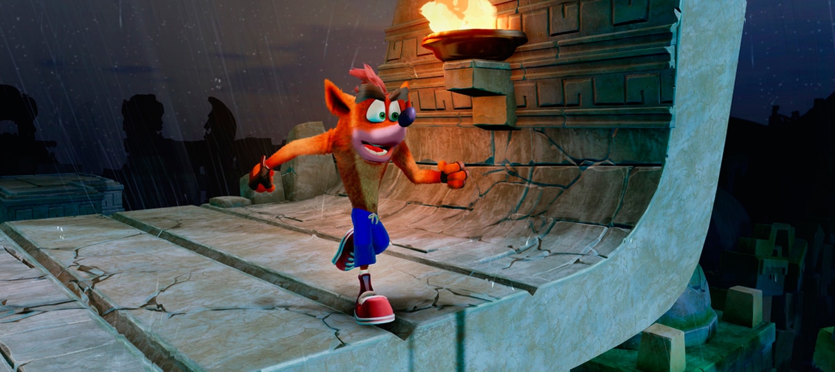 Crash Bandicoot N. Sane Trilogy é o maior lançamento exclusivo do ano no Reino Unido