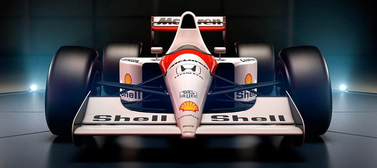 F1 2017 terá quatro McLarens clássicas, incluindo as pilotadas por Ayrton Senna!