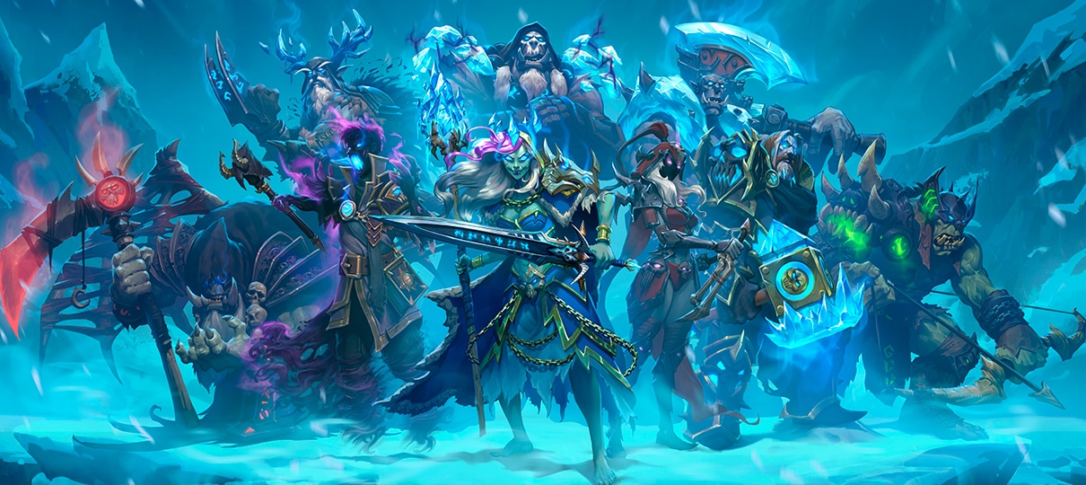 Hearthstone anuncia sua nova expansão: Cavaleiros do Trono de Gelo