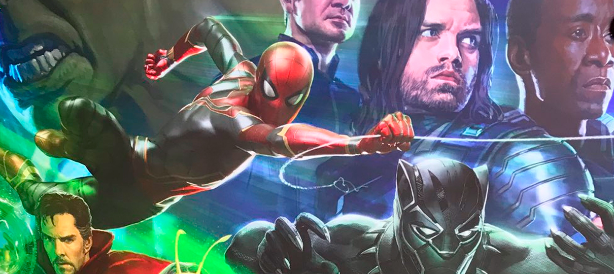 SDCC 2017 | Pôster de Vingadores: Guerra Infinita revela novo uniforme do Homem-Aranha