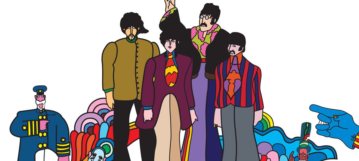 Visite o fundo do mar com os Beatles na HQ de Yellow Submarine