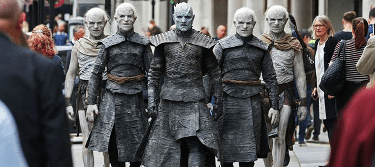 Game of Thrones | White Walkers invadem as ruas de Londres para promover a série
