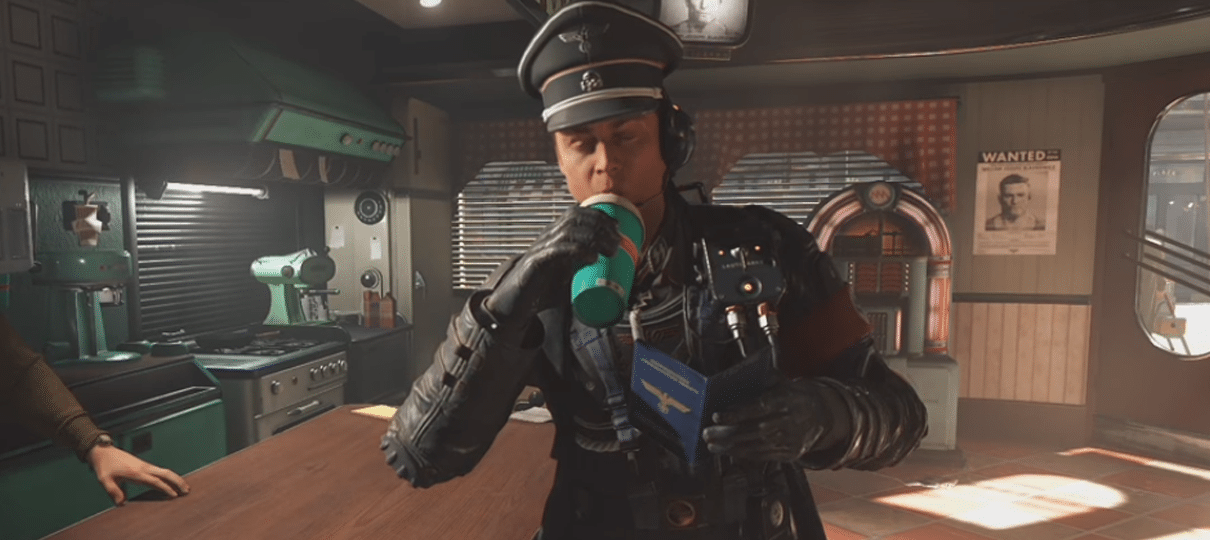 Wolfenstein 2: The New Colossus | Tome um milkshake de morango com Nazistas no novo vídeo