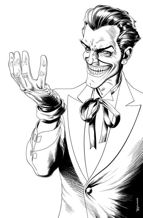 Coringa desenho fácil! Veja como fazer um desenho fácil do coringa!