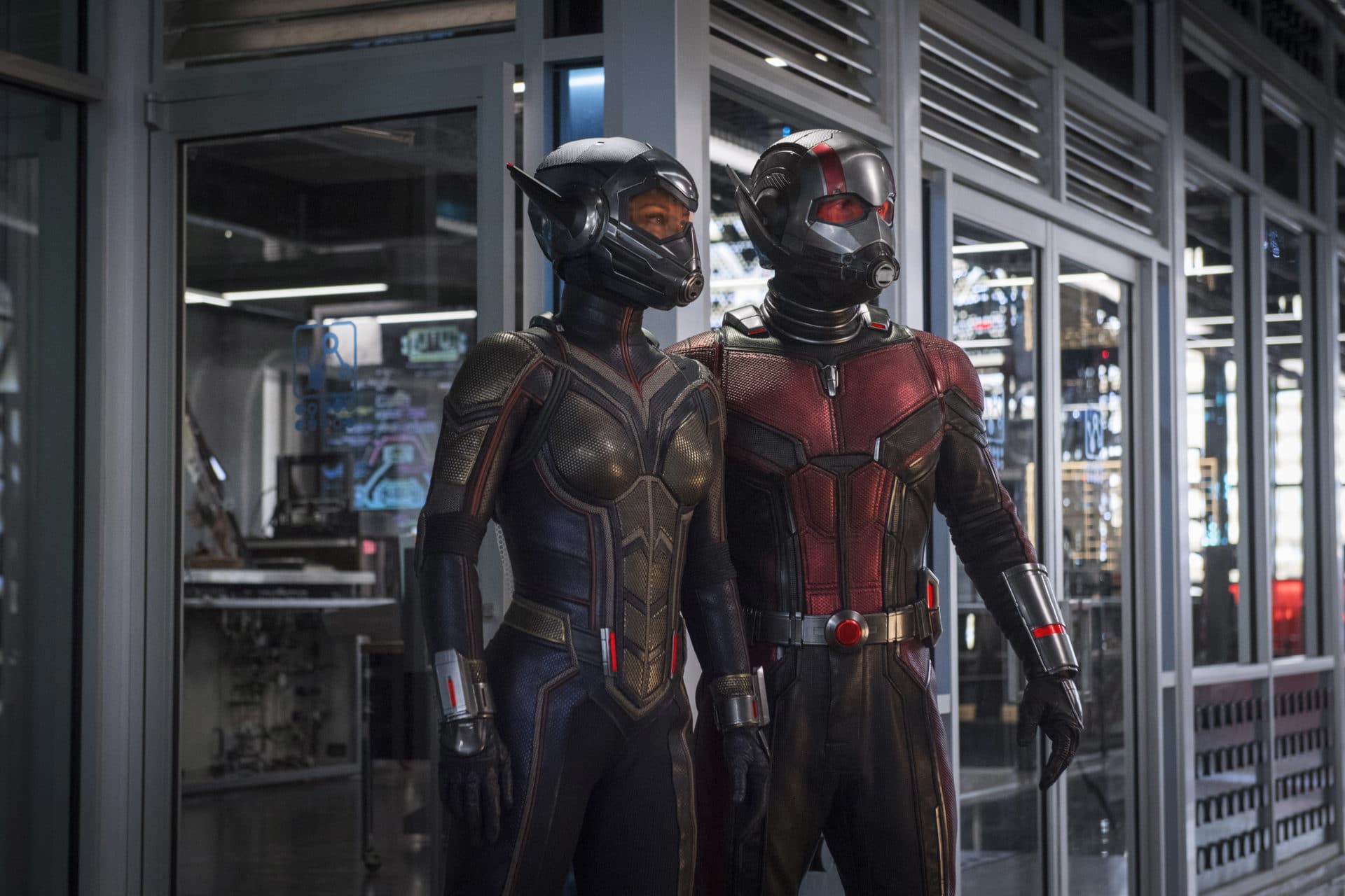 From the Marvel Cinematic Universe comes “Ant Man and the Wasp,” a new chapter featuring heroes with the astonishing ability to shrink. In the aftermath of “Captain America: Civil War,” Scott Lang grapples with the consequences of his choices as both a Super Hero and a father. As he struggles to rebalance his home life with his responsibilities as Ant-Man, he’s confronted by Hope van Dyne and Dr. Hank Pym with an urgent new mission. Scott must once again put on the suit and learn to fight alongside the Wasp as the team works together to uncover secrets from the past.
 
“Ant-Man and the Wasp” is directed by Peyton Reed and stars Paul Rudd, Evangeline Lilly, Michael Pena, Walton Goggins, Bobby Cannavale,  Judy Greer, Tip “T.I.” Harris, David Dastmalchian, Hannah John Kamen, Abby Ryder-Fortson, Randall Park, with Michelle Pfeiffer, with Laurence Fishburne, and Michael Douglas.
 
Kevin Feige is producing with Louis D’Esposito, Victoria Alonso, Stephen Broussard, Charles Newirth, and Stan Lee serving as executive producers. Chris McKenna &amp; Erik Sommers, Paul Rudd, Andrew Barrer &amp; Gabriel Ferrari wrote the screenplay. “Ant-Man and the Wasp” hits U.S. theaters on July 6, 2018.