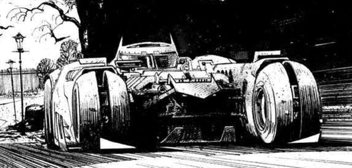 Novo Batmóvel aparece na minissérie Batman: White Knight