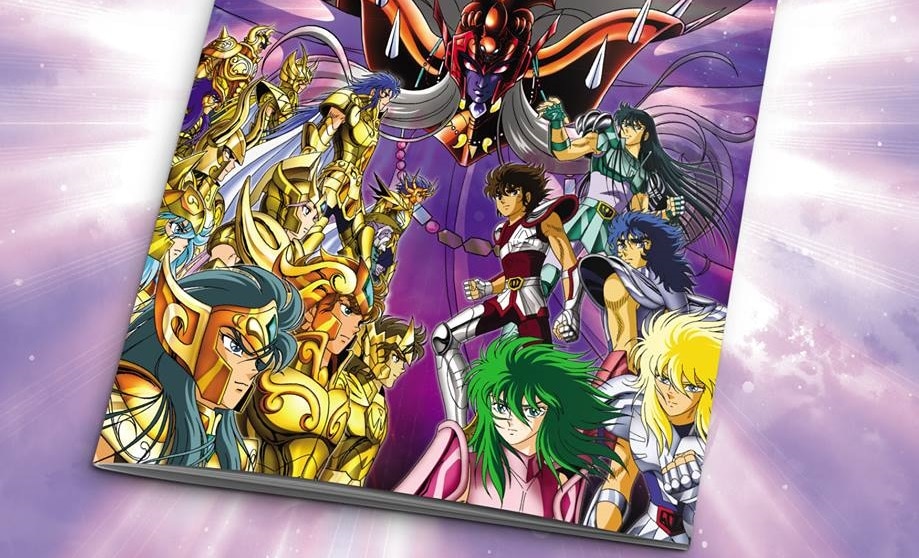 Veja a capa do álbum de figurinhas dos Cavaleiros do Zodíaco