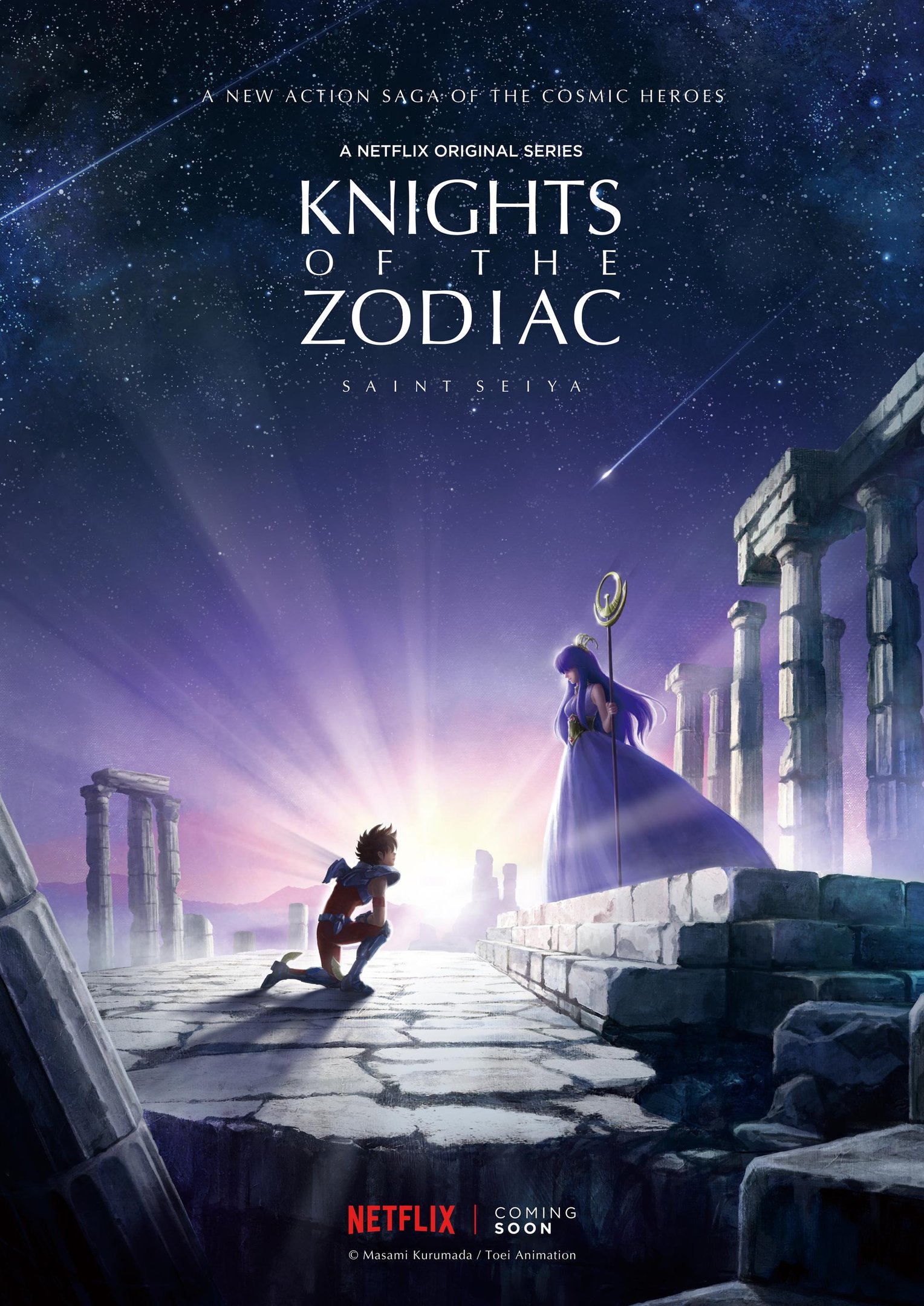Saint Seiya / Cavaleiros do Zodíaco, Netflix divulga visual e estreia em  2019 – Tomodachi Nerd's