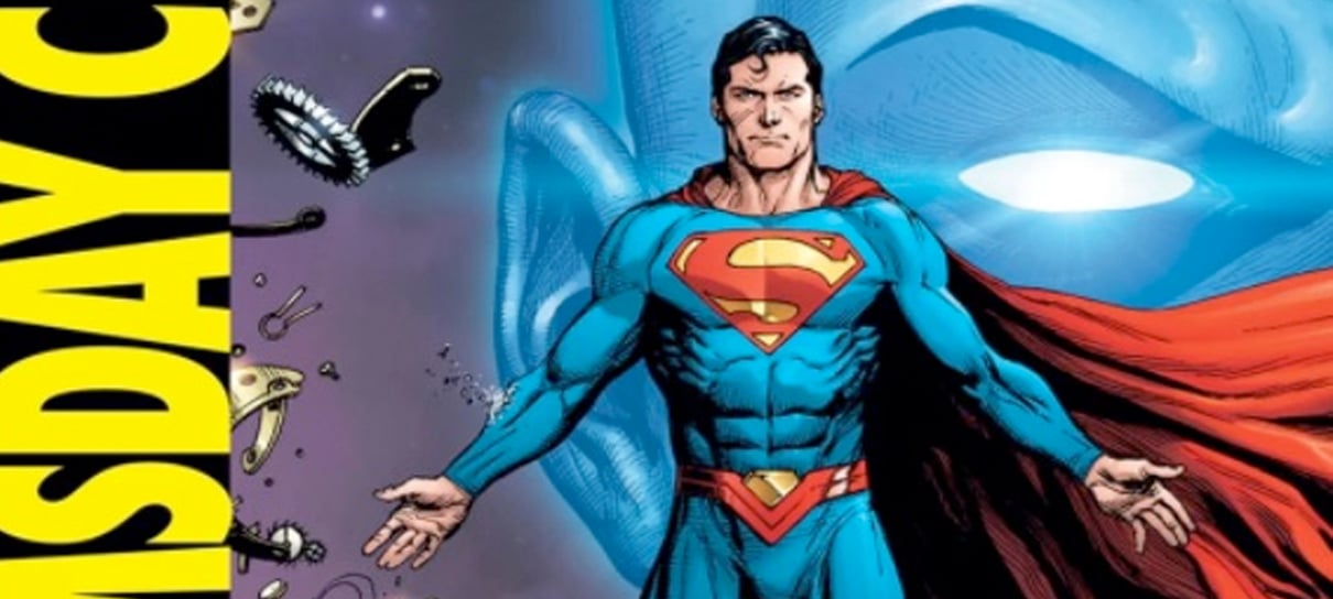 Doomsday Clock | Superman e Dr. Manhattan se encontram em capa da HQ