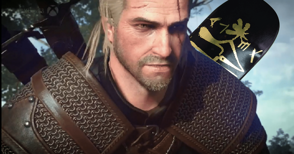 Geralt skatista! Liberte o Chorão dentro de você com este mod de skate em The Witcher 3
