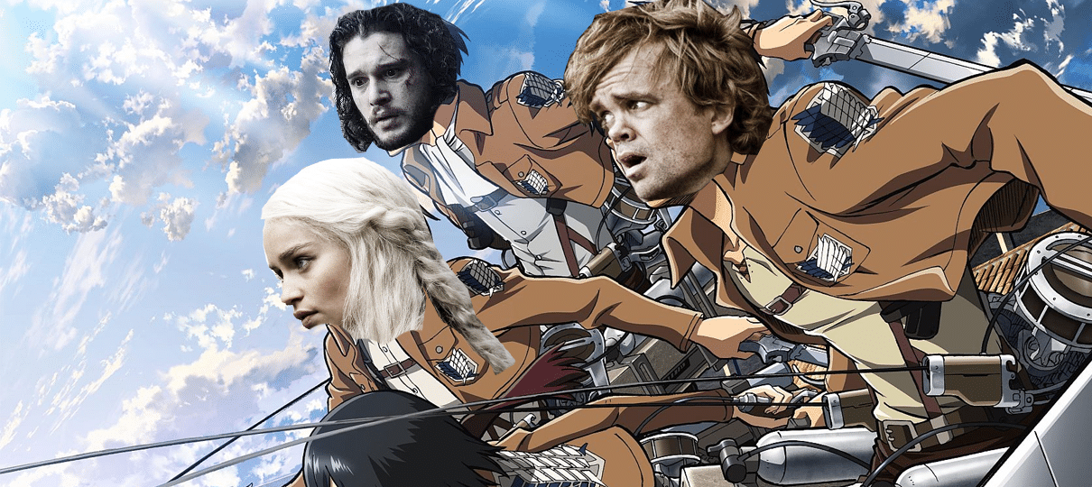 Personagens de Game of Thrones aparecerão em Attack on Titan