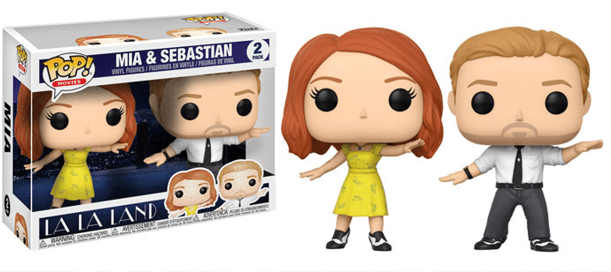 Sapateie por aí com os Funko Pops de La La Land!