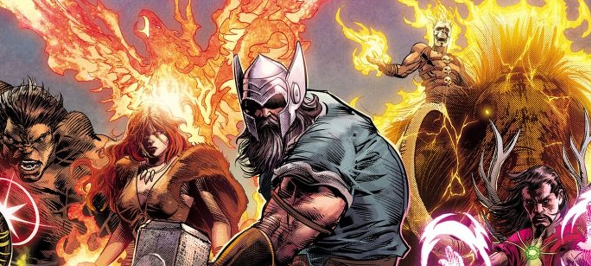 Marvel Legacy | Vingadores pré-históricos se reúnem na capa do especial