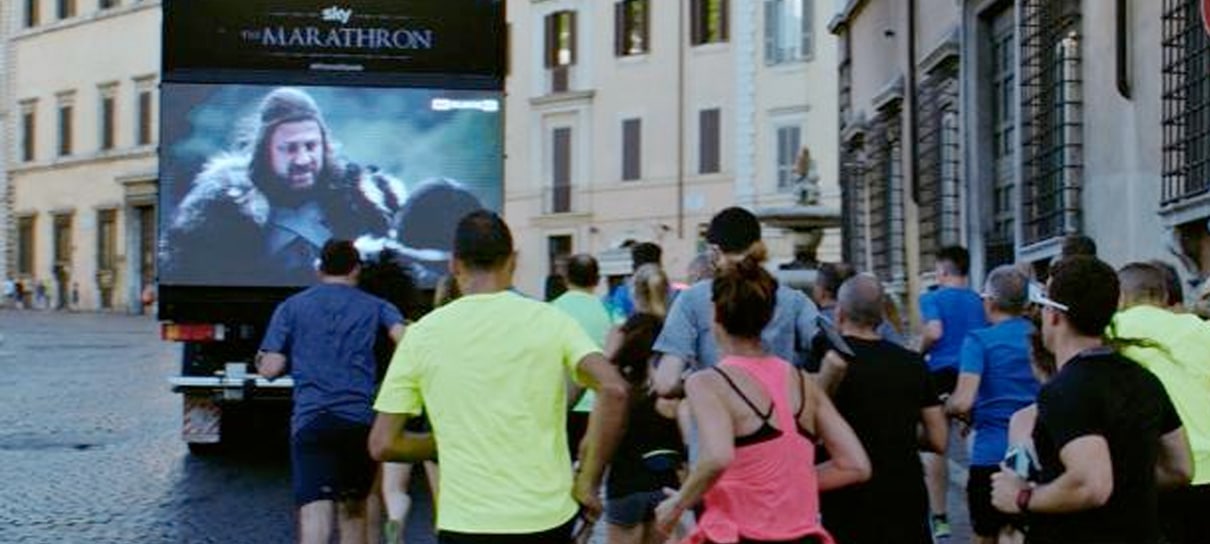 Alguns italianos fizeram uma maratona de Game of Thrones. Literalmente