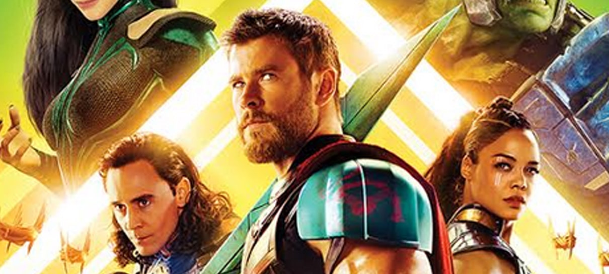 Thor, Hulk, Loki e outros se reúnem no pôster nacional de Ragnarok