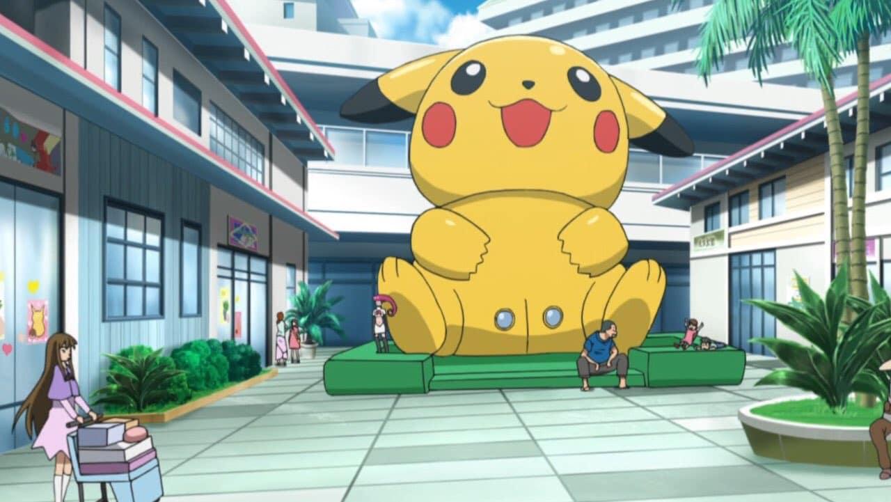 Aquele pula-pula sugestivo em formato de Pikachu apareceu no anime
