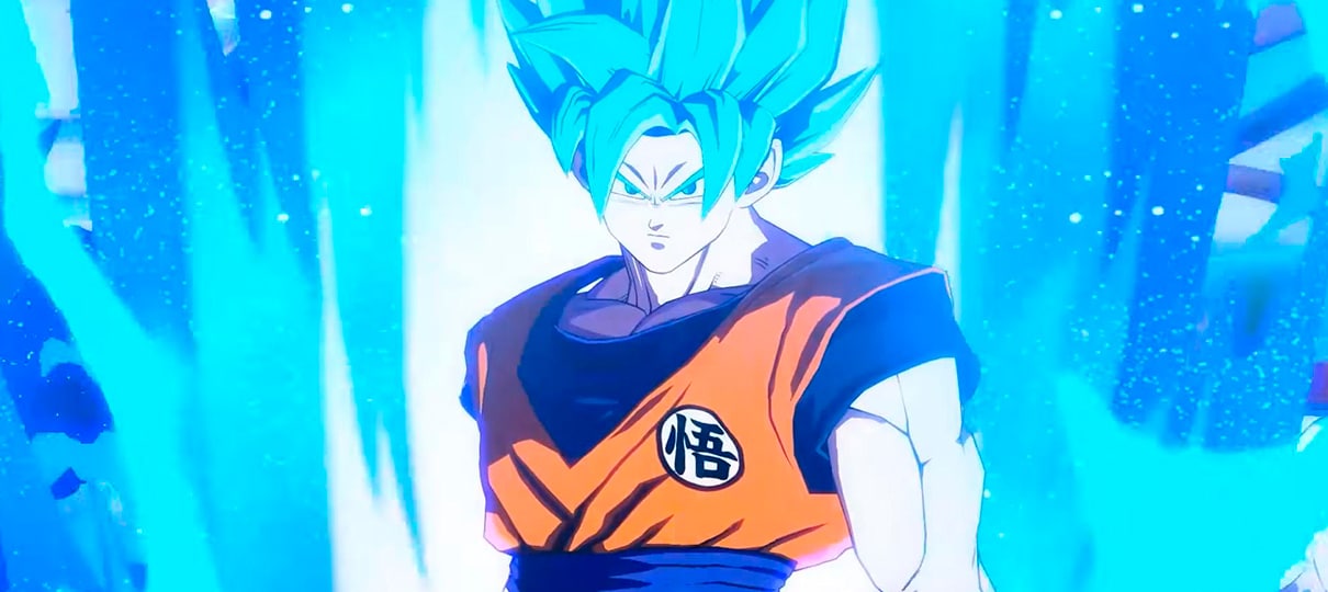 Dragon Ball FighterZ | Goku e Vegeta Super Saiyajin Azul lutam em novo trailer