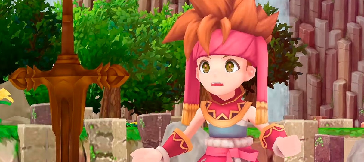 Remake do clássico Secret of Mana é anunciado; assista ao trailer!