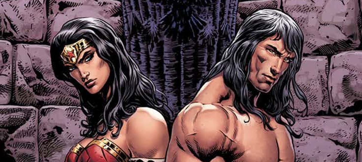 Mulher-Maravilha e Conan se encontram em HQ
