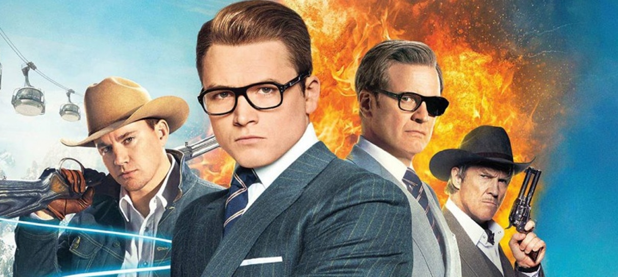 Kingsman: O Círculo Dourado | Personagens se reúnem em novo pôster