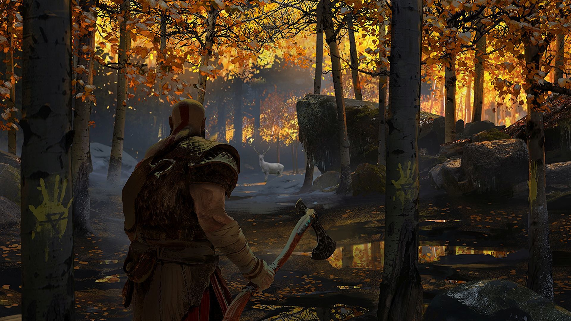 God of War ganha artes conceituais com o despertar da primavera