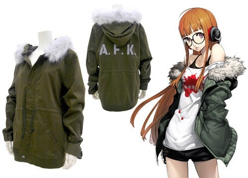 Loja anuncia moletom da Ann e jaqueta da Futaba de Persona 5