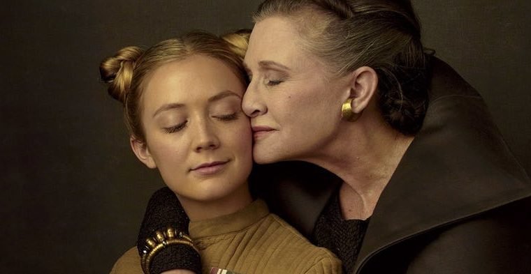 Billie Lourd, a filha de Carrie Fisher, fez teste para viver Rey em Star Wars