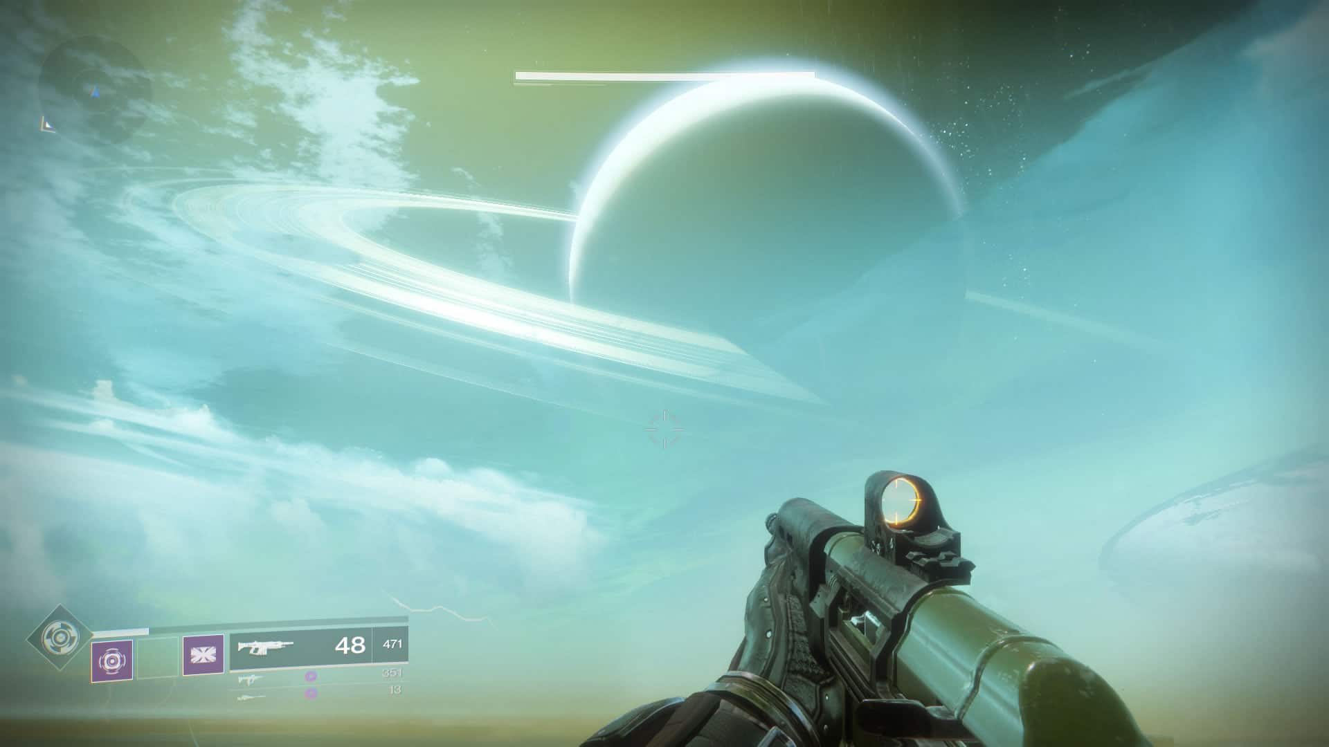 Sempre olhe para o céu, nele estão as mais belas paisagens em Destiny 2