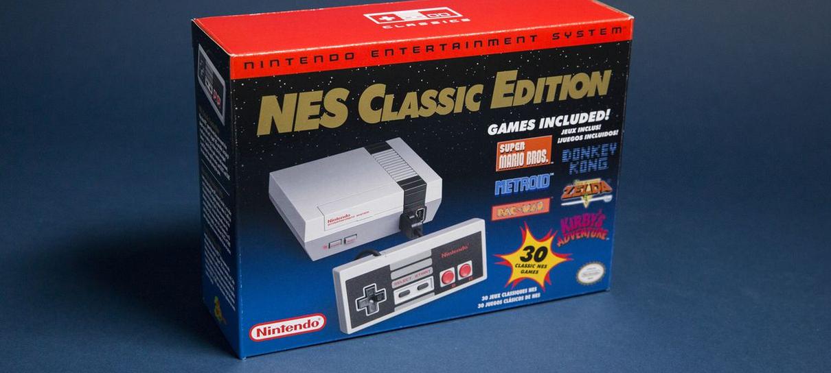 Nintendo vai trazer o NES Classic de volta em 2018