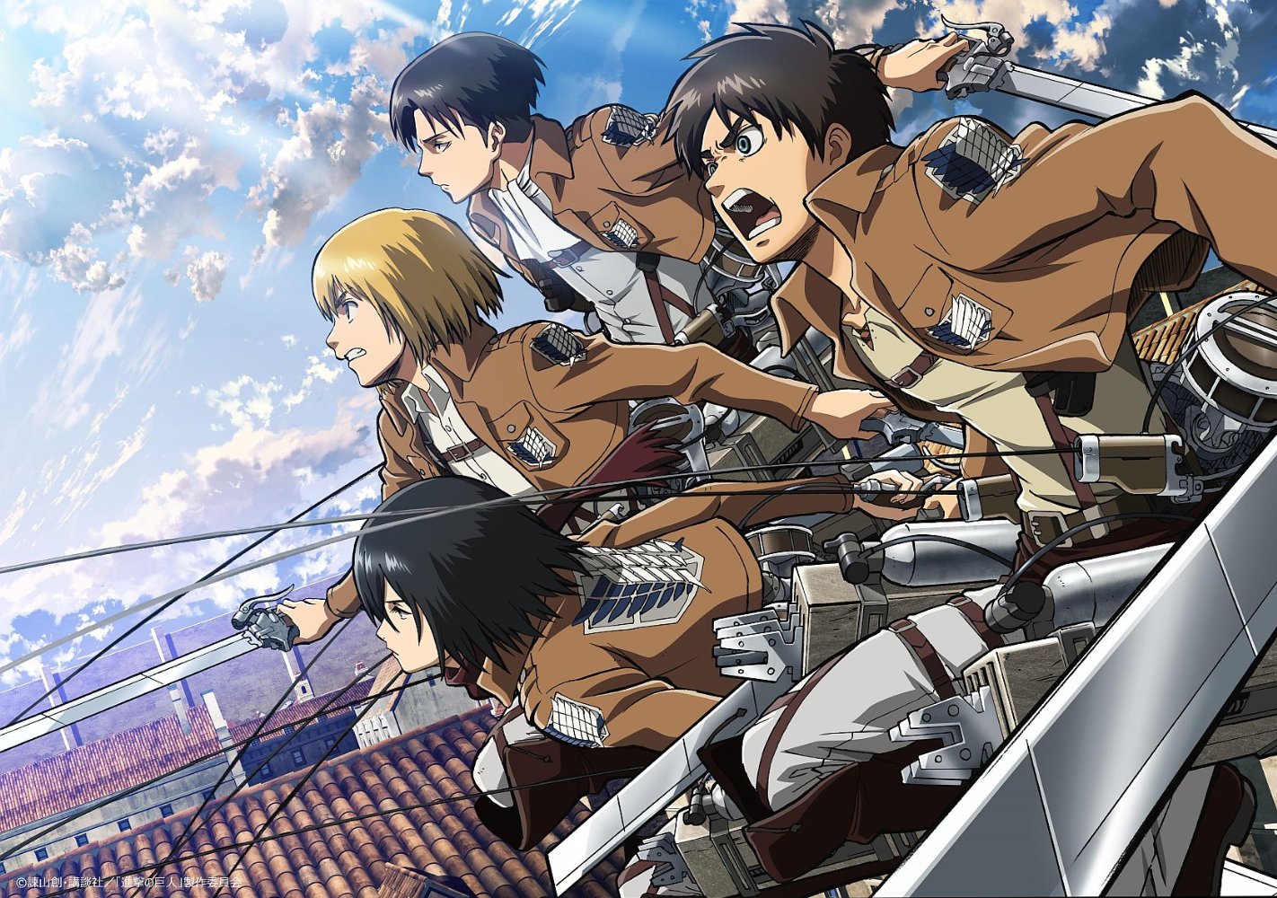 Attack on Titan | Diretor de animação publica novo rascunho dos soldados da Survey Corps.