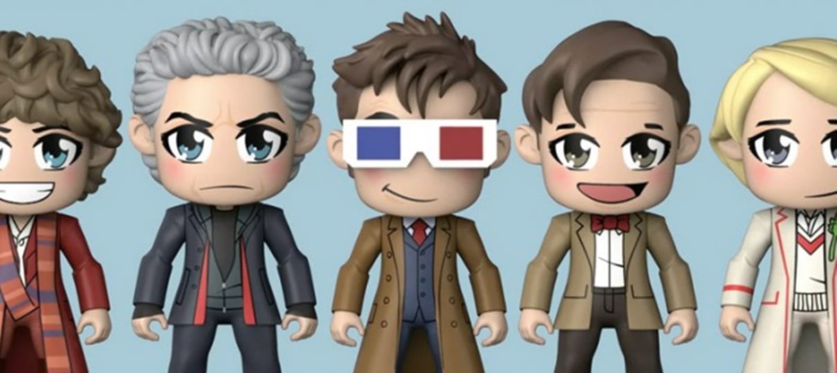 Doctor Who | Titan Merchandise anuncia nova linha de mini figures dos 12 Doctors!