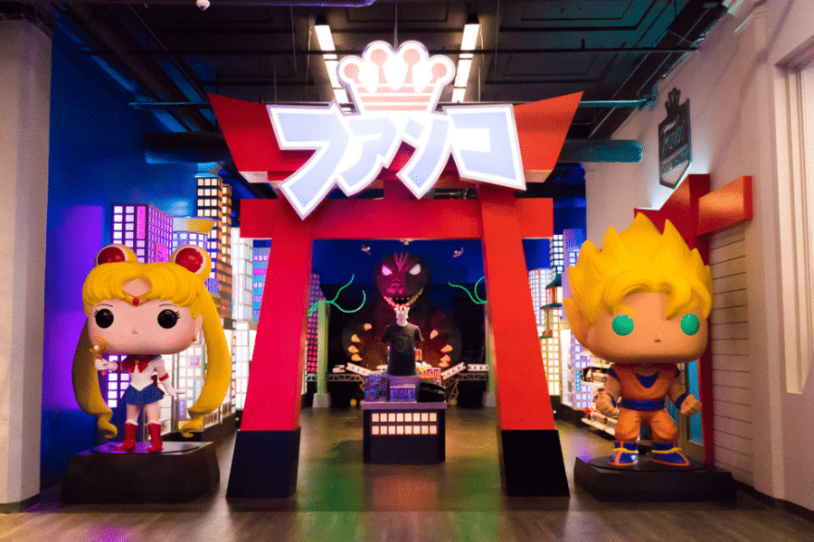 Loja da Funko nos EUA ganha espaço dedicado a animes