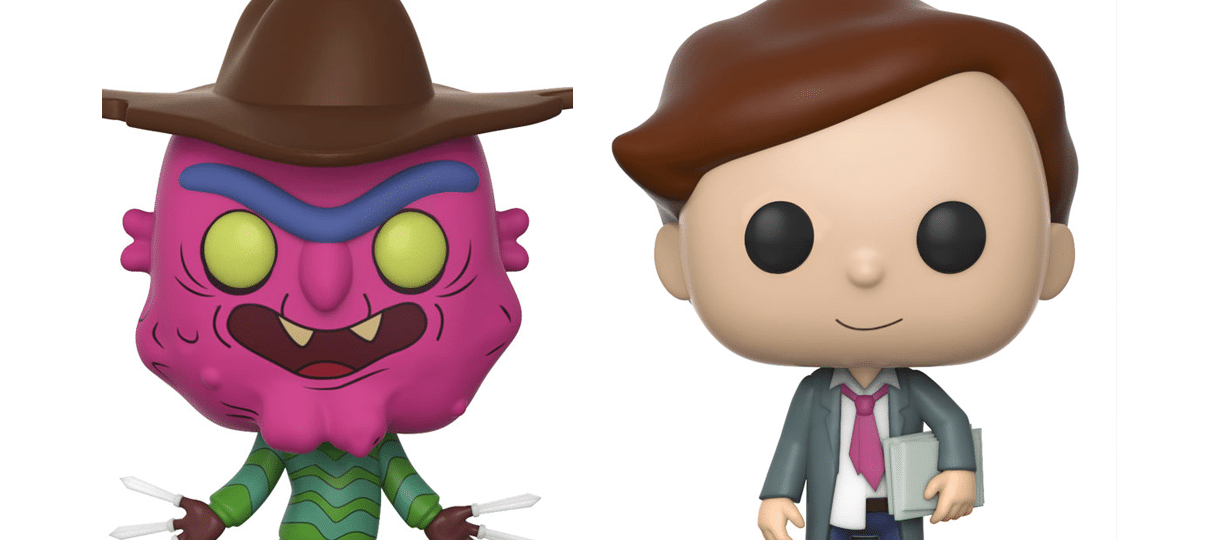 Personagens da terceira temporada de Rick and Morty ganharão Funko Pops