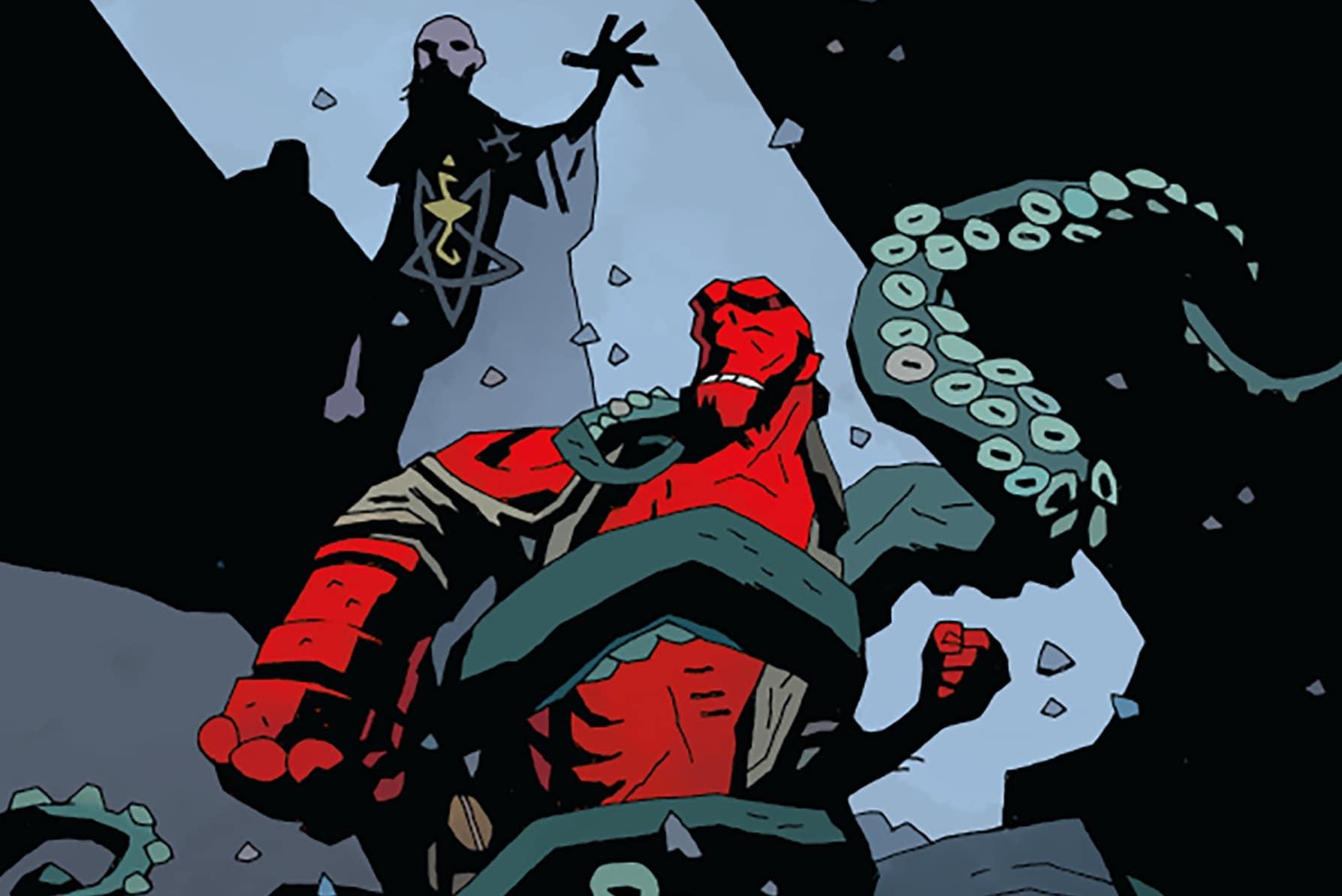 Compilação de volumes de Hellboy terão novas capas de Mike Mignola