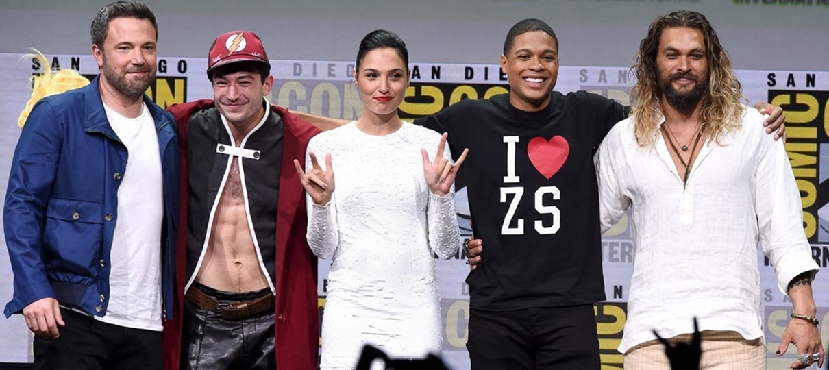 Elenco de Liga da Justiça revela seus momentos favoritos no set