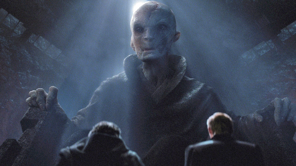 Star Wars: Os Últimos Jedi | Diretor compara Snoke a Imperador da trilogia original