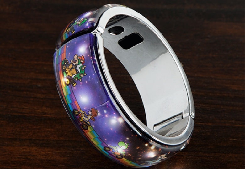 Brilhe em Rainbow Road com esse bracelete