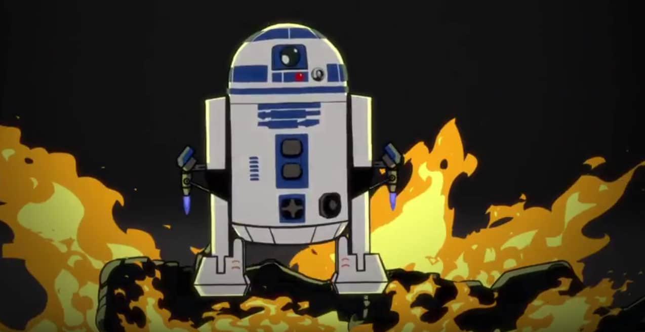 R2-D2 é o ídolo da nova geração de droides em novo curta animado