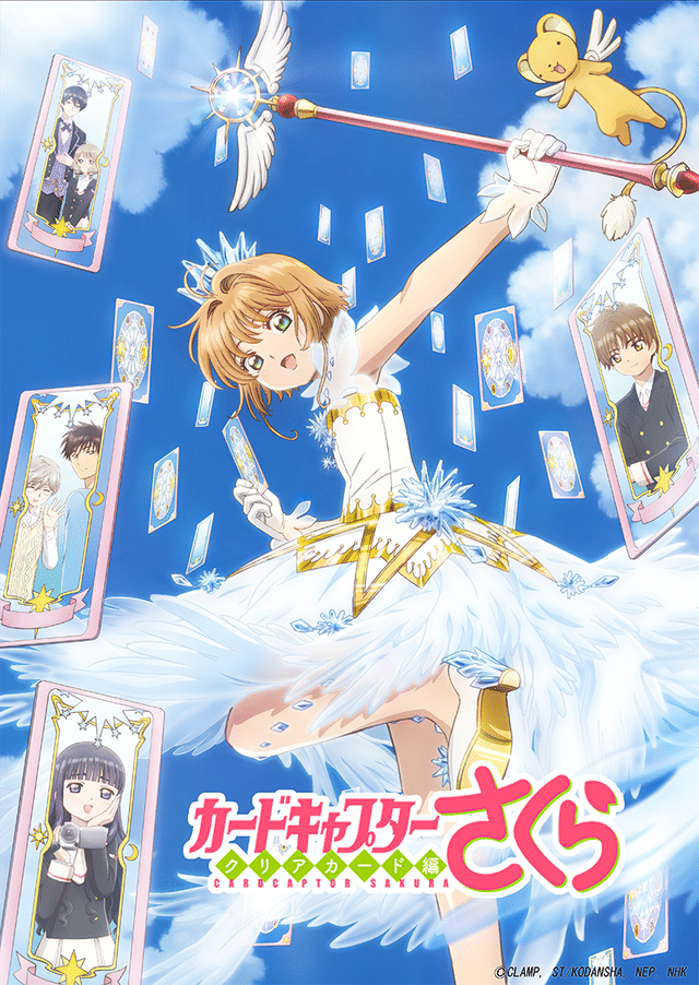 Sakura Card Captors  Novo anime ganha data de estreia e artes