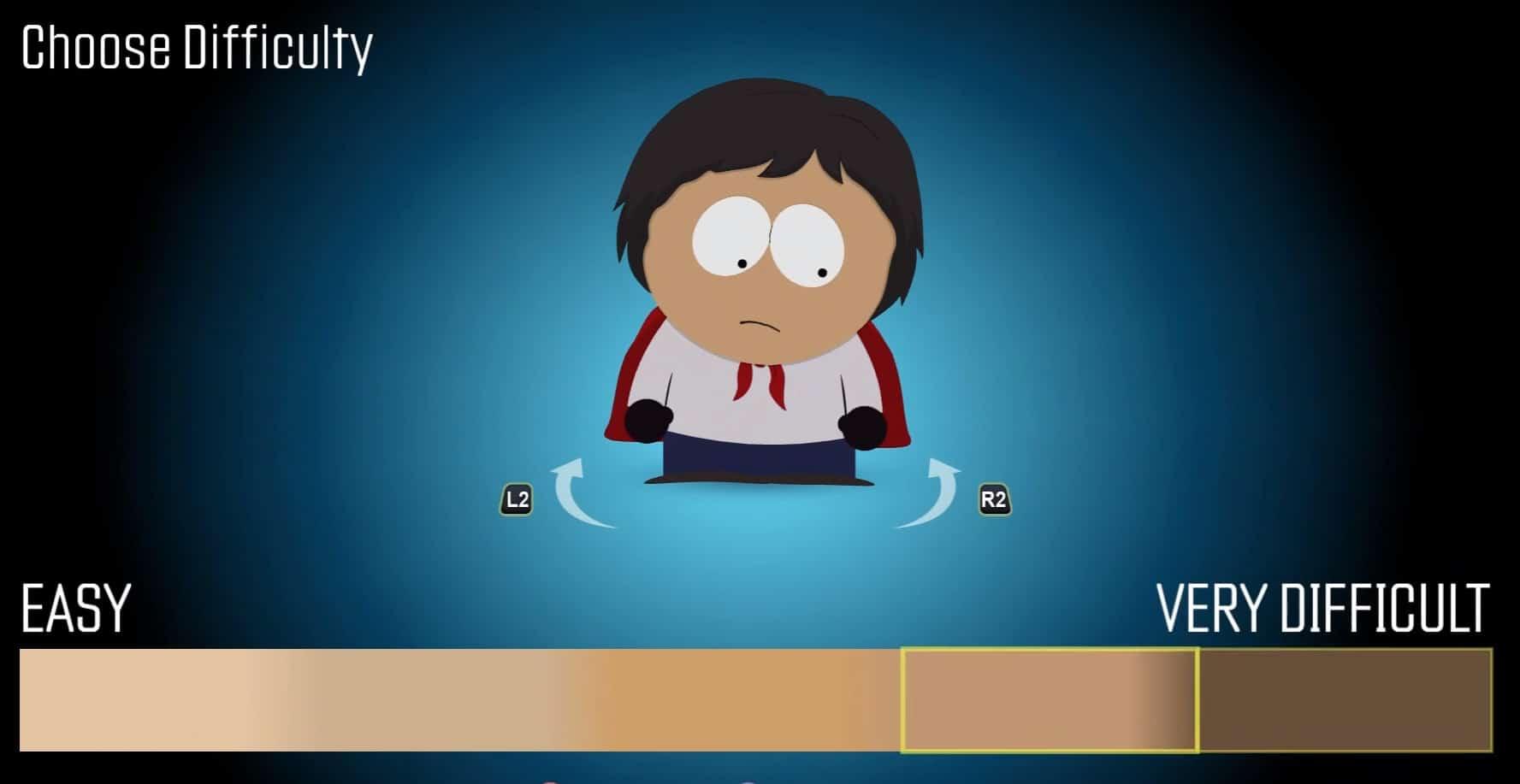 Cor de pele determina a dificuldade do jogo em South Park: A Fenda que Abunda Força