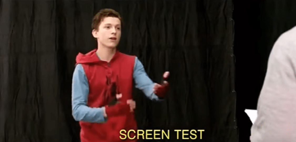 Assista aos erros de gravação e testes de Tom Holland para interpretar o Homem-Aranha