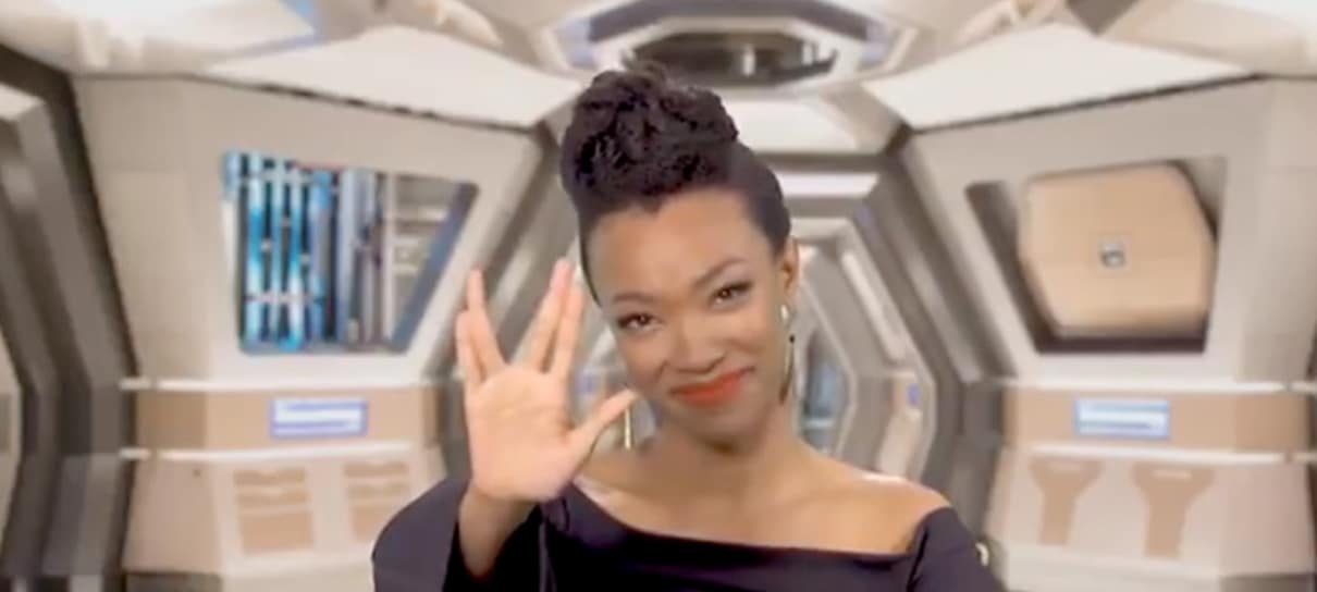 Elenco de Discovery celebra o aniversário de Star Trek em vídeo