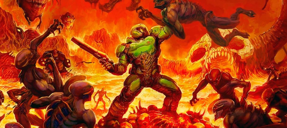 Doom no Switch não terá editor de mapas e versão física exigirá cartão SD para multiplayer