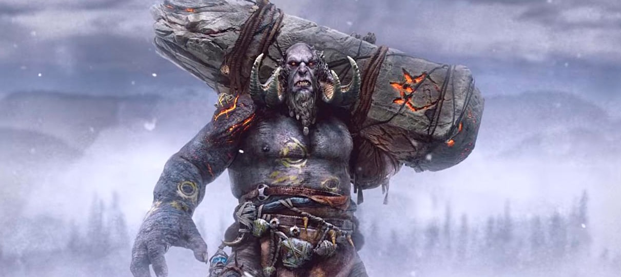 God of War apresenta o inimigo Fire Troll em novo teaser
